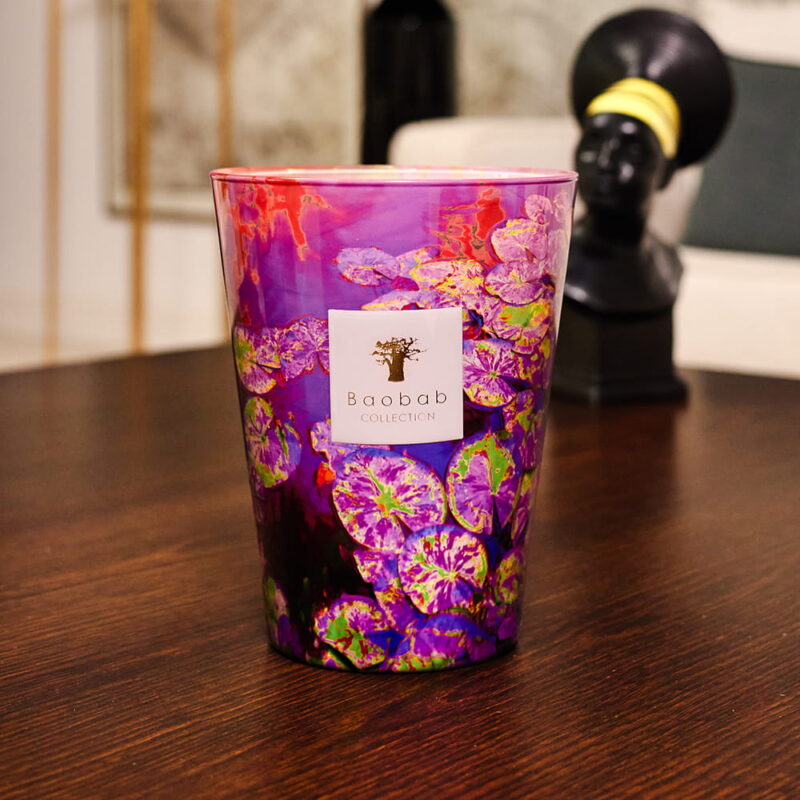 Bougie Arty Flowers Water Lily